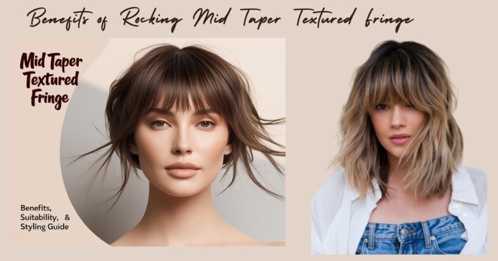 Benefits of Rocking a Mid Taper Textured Fringe