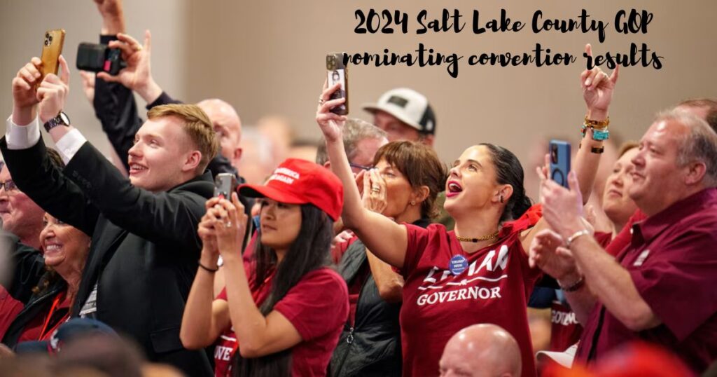 2024 Salt Lake County GOP nominating convention results