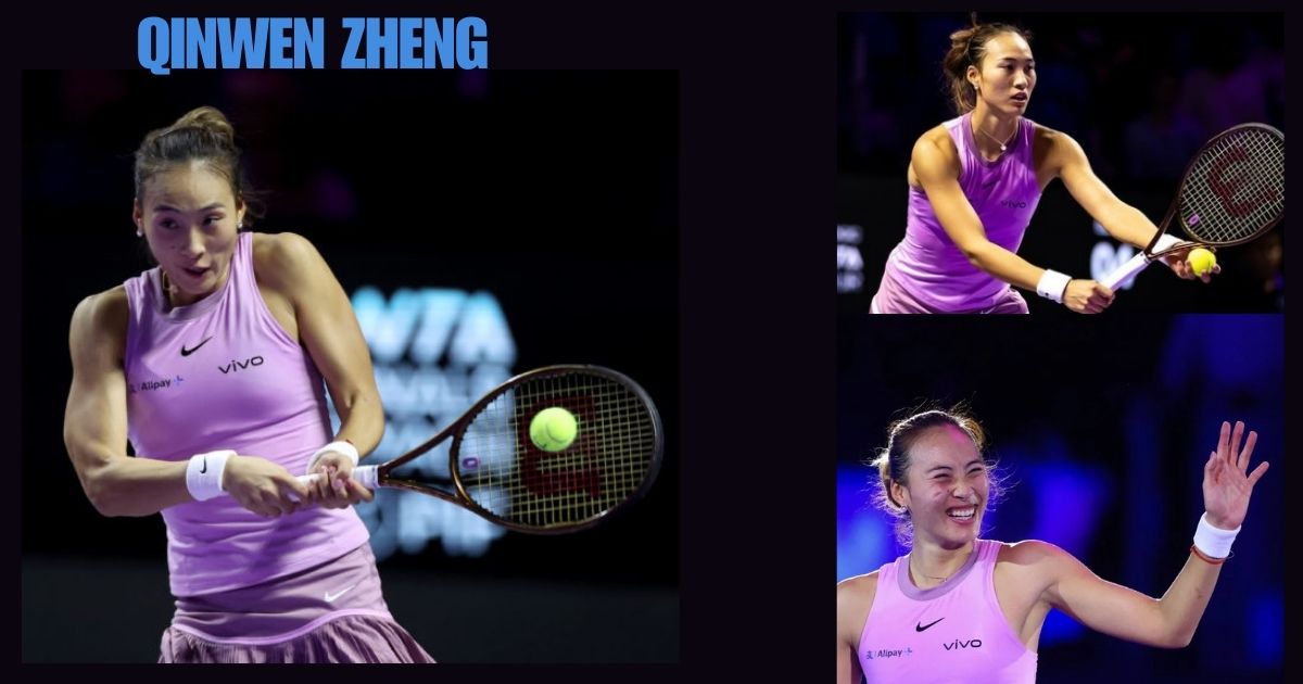 Qinwen Zheng responds when asked to rate her chances of beating Coco Gauff in the final of the WTA Finals