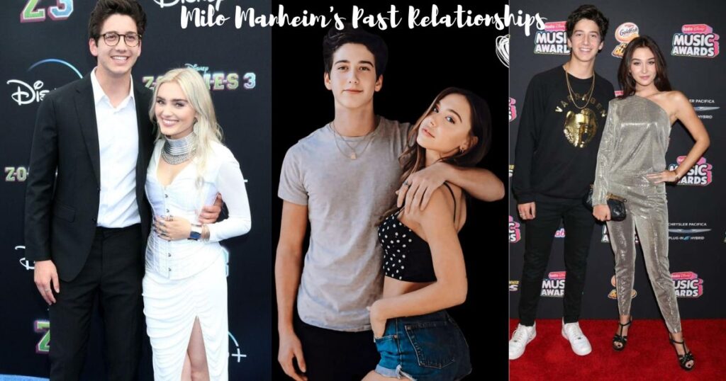 Milo Manheim's Past Relationships