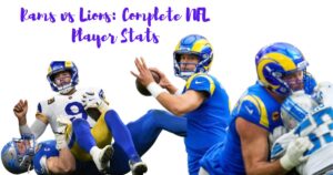 Rams vs Lions: Complete NFL Player Stats & Analysis